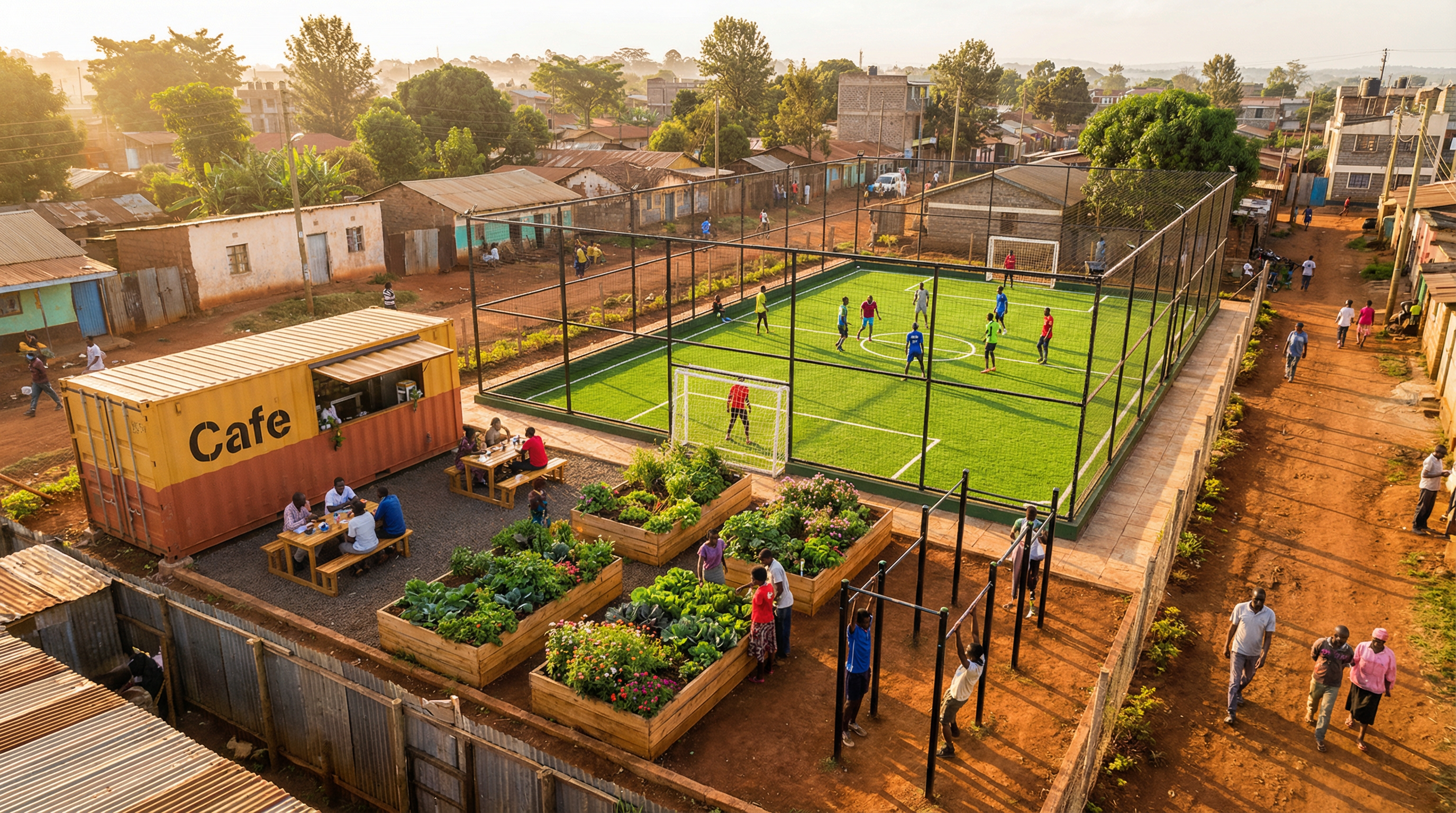 Vallymore Arena Community Hub Render